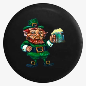 Irish St Patricks Day Beer Mug Leprechaun Green - Illustration, HD Png Download, Free Download