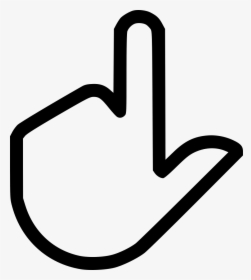 Finger Point Click Svg Png Icon Free Download - Click Through Rate Icon, Transparent Png, Free Download