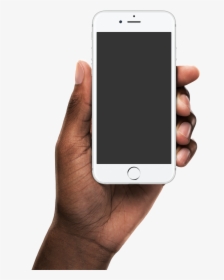 Hand Holding Iphone Png , Png Download - Black Hand Holding Iphone, Transparent Png, Free Download
