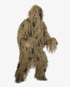Mil Spec Camo Ghillie Suits - Ghillie Suit, HD Png Download, Free Download