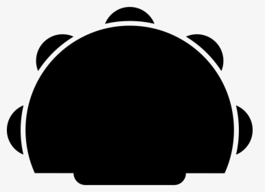 Tambourine - Pandeiro Preto Png, Transparent Png, Free Download