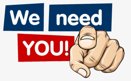 Volunteers Needed Click Here To Learn Out How You Can - We Need A Volunteer, HD Png Download, Free Download