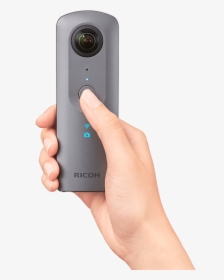 Ricoh Theta In Hand Clip Arts - Ricoh Theta V Png, Transparent Png, Free Download