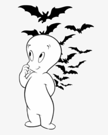 Bat Clipart Ghost - Halloween Png, Transparent Png, Free Download