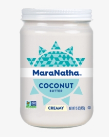 Maranatha Creamy Coconut Butter 15 Oz Glass Jar - Maranatha Coconut Butter, HD Png Download, Free Download