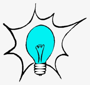 Transparent Lightbulb Clipart Transparent - Animated Light Bulb Png, Png Download, Free Download