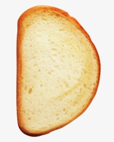 Slice Of Bread Png Clip Art - Bread Png Slice, Transparent Png, Free Download