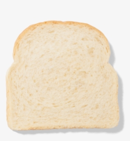 White Loaf - White Bread One Slice, HD Png Download, Free Download