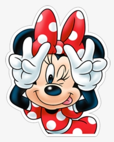 Minnie Mouse Mickey Mouse Donald Duck Sticker Goofy - Stickers Minnie Et Mickey, HD Png Download, Free Download
