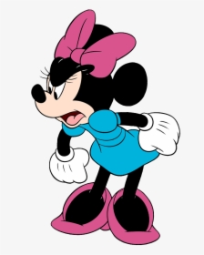 Minnie Mouse Clipart Angry, HD Png Download, Free Download