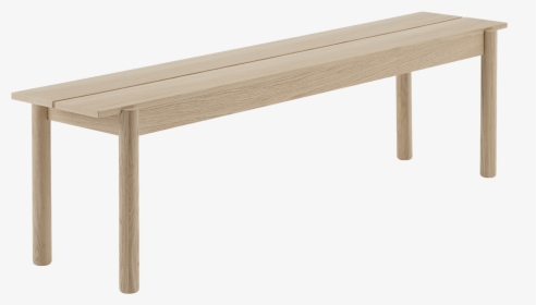 Linear Wood Bench Master Linear Wood Bench 1553600996 - Muuto Linear Wood Bench, HD Png Download, Free Download