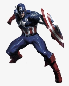 No Caption Provided - Captain America Black Background, HD Png Download, Free Download