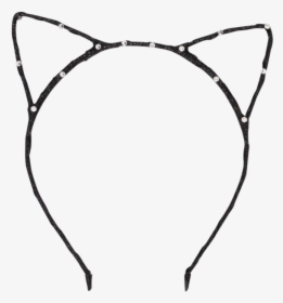 Cat Ears Headband Png, Transparent Png, Free Download
