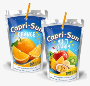 Capri Sun Orange And Multivit - Transparent Capri Sun Png, Png Download, Free Download