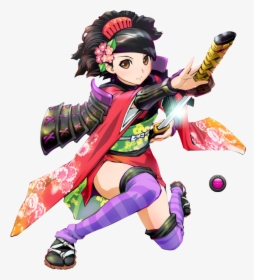 Char-sumiya - Samurai Anime Girl Render, HD Png Download, Free Download