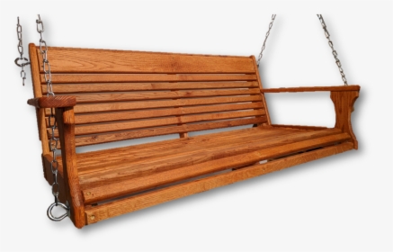 48"red Oak Wood Porch - Swing, HD Png Download, Free Download