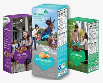 2019 Girl Scout Cookie Lineup"   Class="img Responsive - 2019 Girl Scout Cookie Flyer, HD Png Download, Free Download