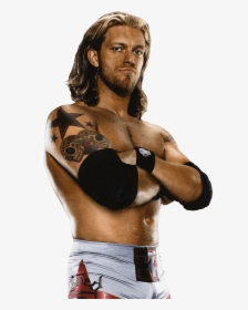 Edge Crossed Arms - Edge Png Wwe, Transparent Png, Free Download