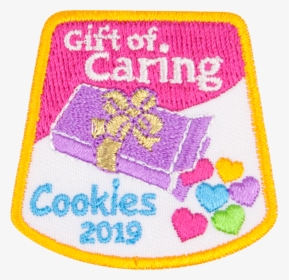 Giftofcaringpatch - Girl Scout Gift Of Caring Patch 2019, HD Png Download, Free Download