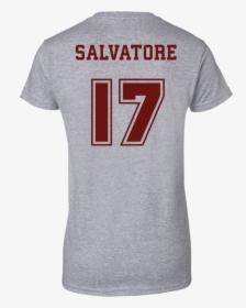 Vampire Diaries Mystic Falls Salvatore 17 Timber Wolves - Active Shirt, HD Png Download, Free Download