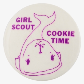 Girl Scout Cookie Time Events Button Museum - Circle, HD Png Download, Free Download