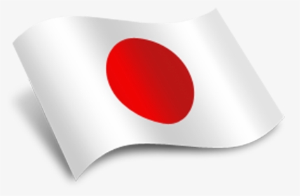 Flag Of Japan Animated - Japan Flag Waving Png, Transparent Png, Free Download