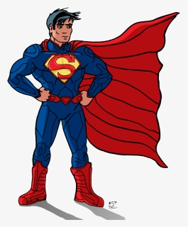 New 52 Superman Clipart - Superman Pose Png, Transparent Png, Free Download