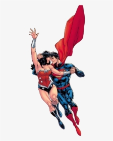Wonder Woman Superman Png, Transparent Png, Free Download