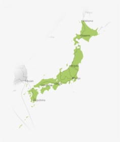 Map Of Japan Vector, HD Png Download, Free Download