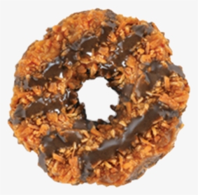 #girl #scout #cookies #cookie #chocolate #coconut #samoa - National Girl Scout Day Samoas, HD Png Download, Free Download