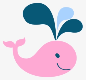 Pink Whale Clip Art, HD Png Download, Free Download