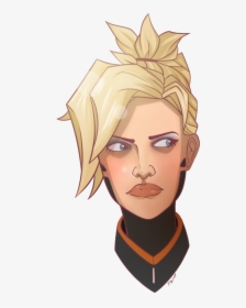 Mercy Face Png - Illustration, Transparent Png, Free Download