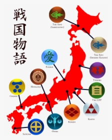 Japan Map Silhouette, HD Png Download, Free Download
