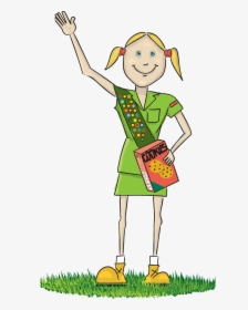 A Homeschool Girl Scout Troop - Girl Scout Clipart Png, Transparent Png, Free Download