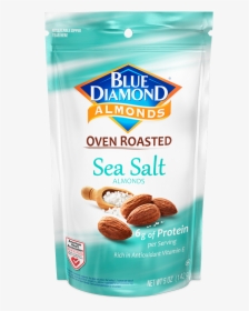 Sea Salt Almonds - Blue Diamond Sea Salt Almonds, HD Png Download, Free Download