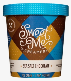 Sea Salt Chocolate - Ice Cream, HD Png Download, Free Download