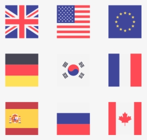 Essential Set - Us Flag Icon Png, Transparent Png, Free Download