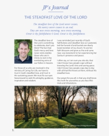 Jp S Journal The Steadfast Love Of The Lord The Steadfast - Grass, HD Png Download, Free Download