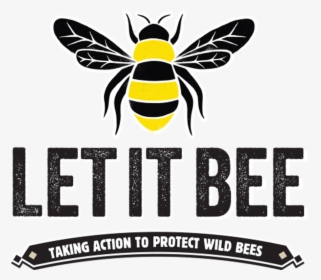 Let It Bee Taking Action To Protect Wild Bees - Honeybee, HD Png Download, Free Download
