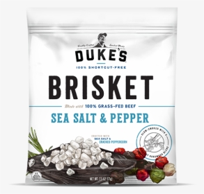 Sea Salt & Pepper - Duke's Chipotle Bbq Beef Brisket, HD Png Download, Free Download