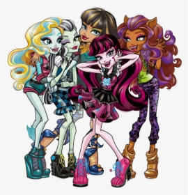 Monster High Frankie Draculaura And Clawdeen, HD Png Download, Free Download