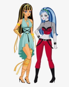 Cleo De Nile & Ghoulia Yelps - Monster High Cleo De Nile And Ghoulia Yelps, HD Png Download, Free Download