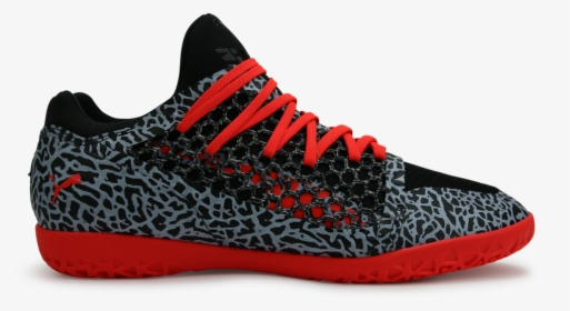 Puma Men"s 365 Netfit Texture Court Black/red/white - Basketball Shoe, HD Png Download, Free Download