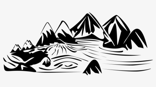 Nile Black And White River Drawing Computer Icons Cc0 - River Black And White Png, Transparent Png, Free Download