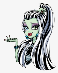 Drawing Doll Basic Huge Freebie Download For Powerpoint - Monster High Frankie Draw, HD Png Download, Free Download