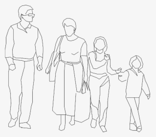 Persons 655 3d View - Line Art, HD Png Download, Free Download