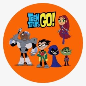 24 Teen Titans Go Stickers Labels Bag Lollipop Party - Teen Titans Cartoon Network, HD Png Download, Free Download