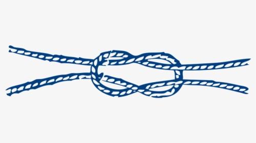 Knot, Rope, String, Tied, Twisted, Cord, Blue - Knot Clip Art, HD Png Download, Free Download