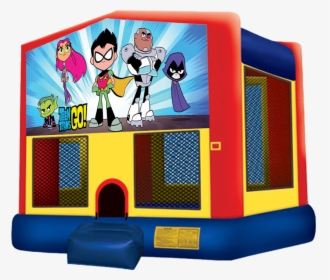 Teen Titans Go Bouncer - Trolls Bounce House, HD Png Download, Free Download