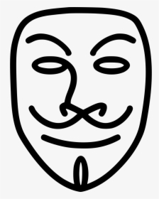 V For Vendetta - Icon V Of Vendetta Png, Transparent Png, Free Download
